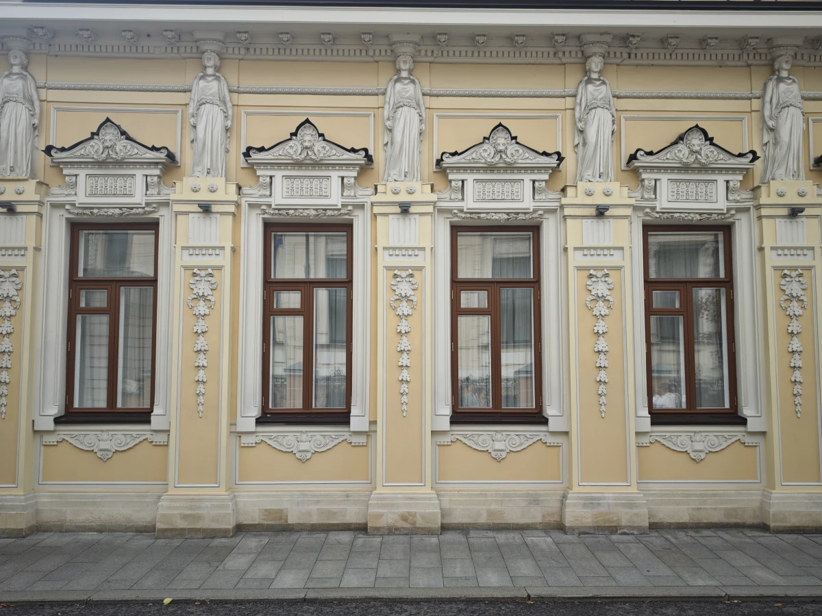 Особняк Грачёва. Красивый фасад.