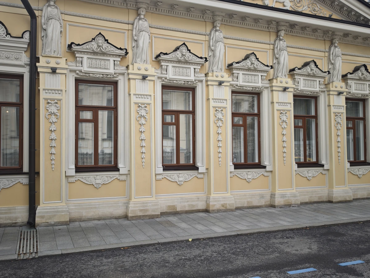 Особняк Грачёва. Красивый фасад.