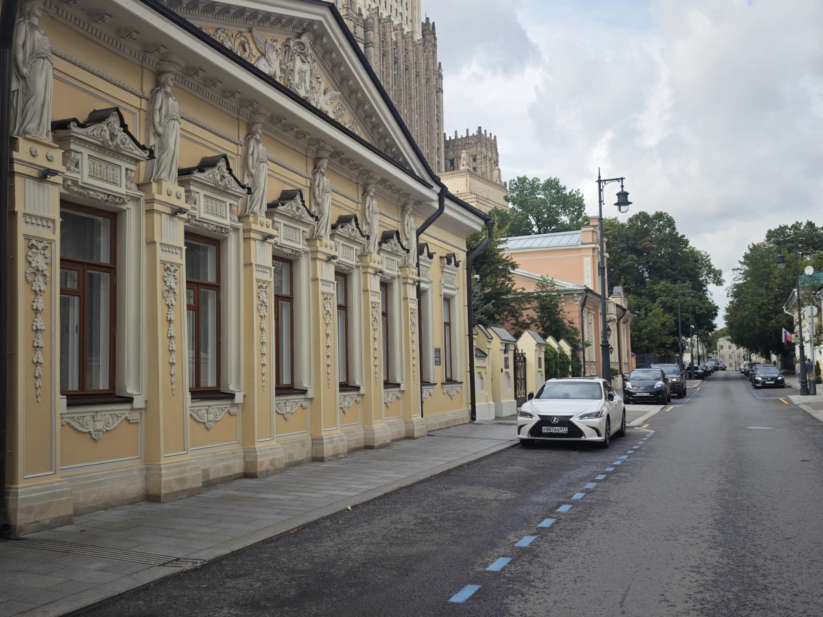 Особняк Грачёва. Красивый фасад.