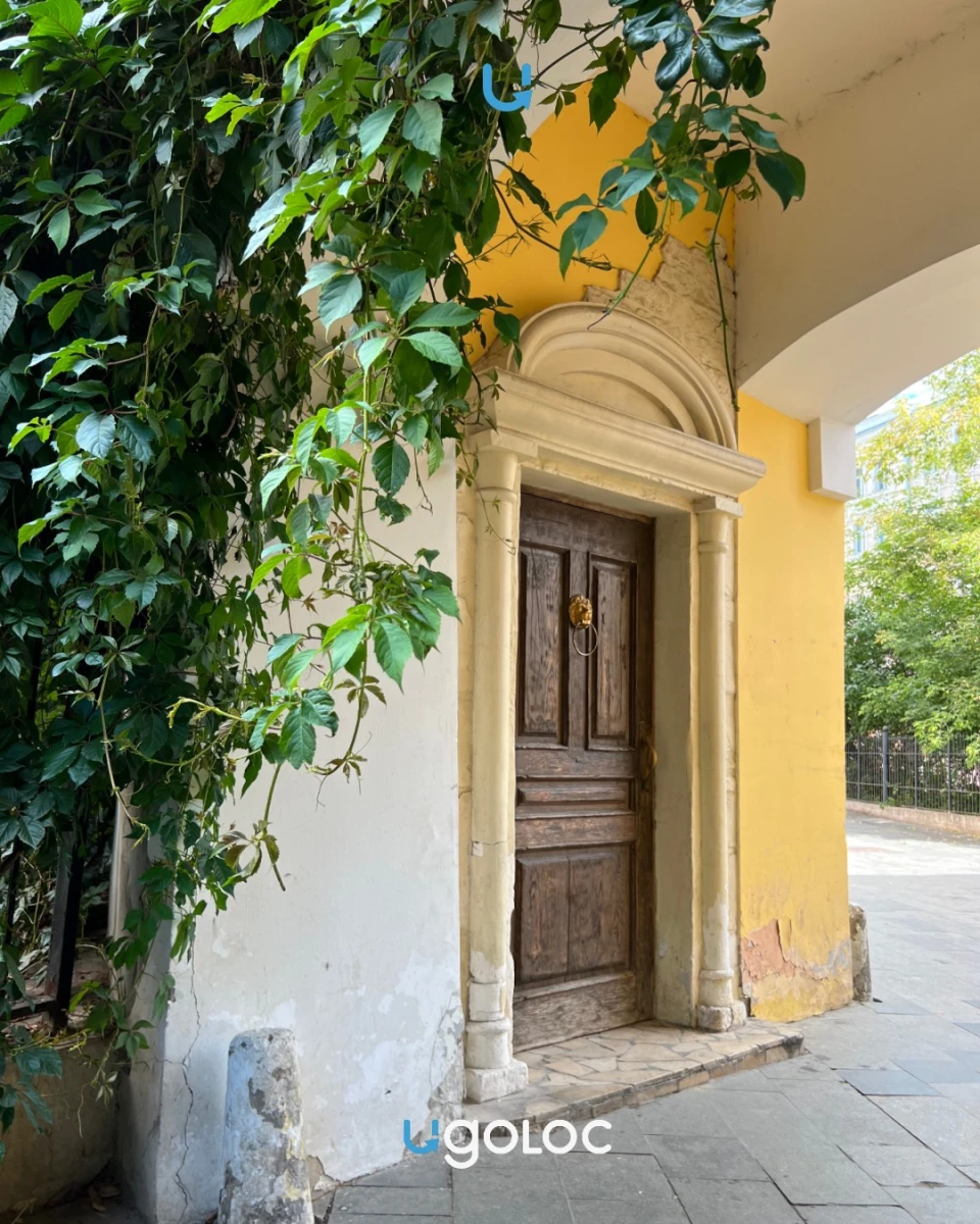 Деревянная дверь на Петровке