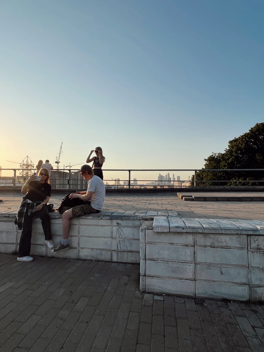 Точка над Гагаринским тоннелем