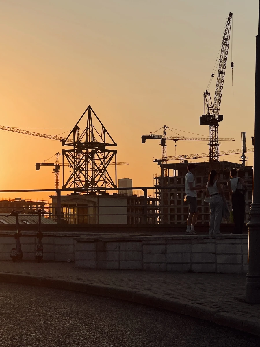 Точка над Гагаринским тоннелем