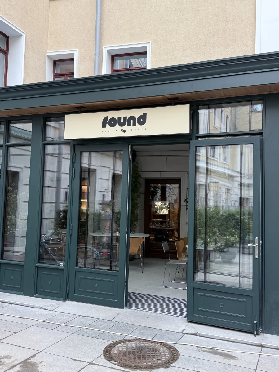 Ресторан Found ramen & recordo