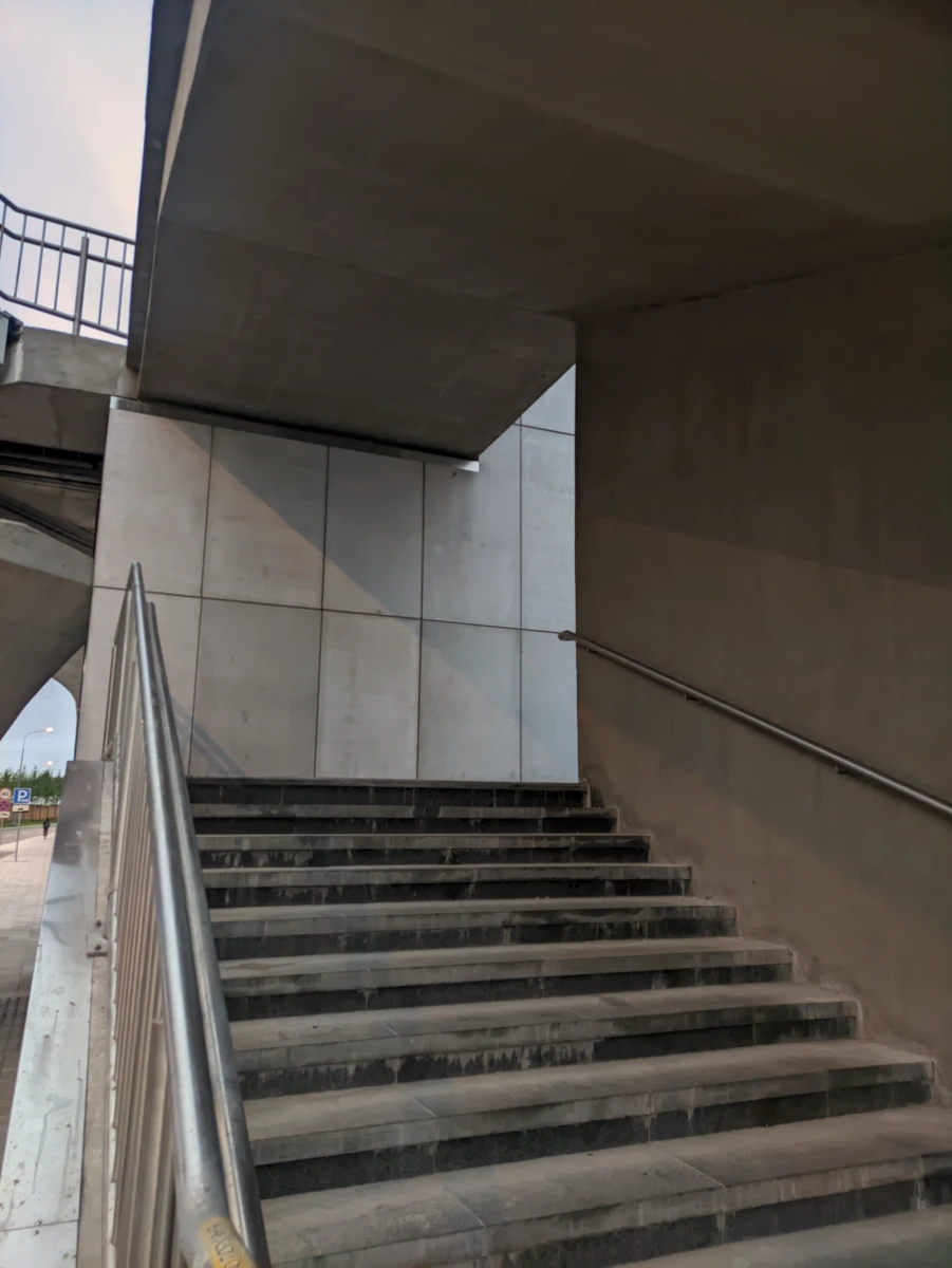 Велосипедный мост через Яузу