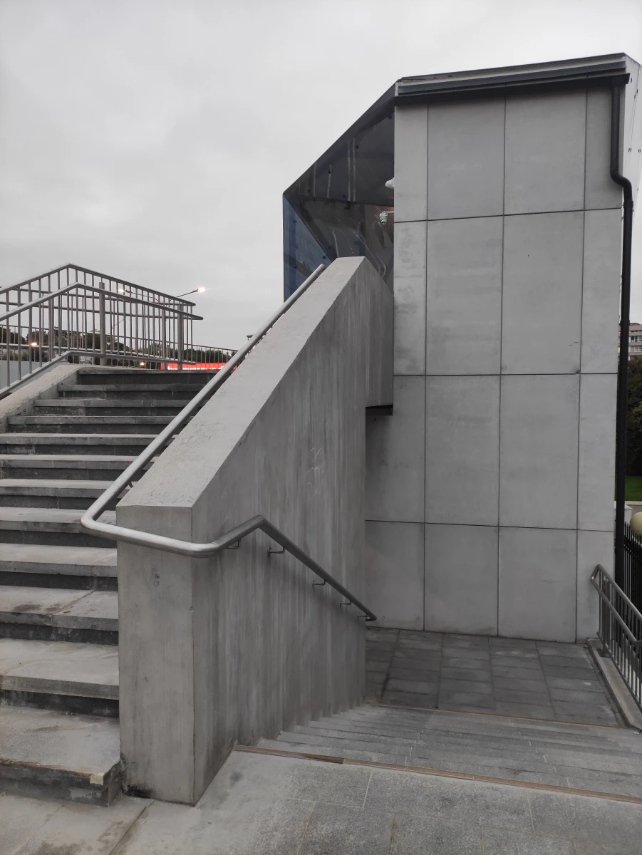 Велосипедный мост через Яузу