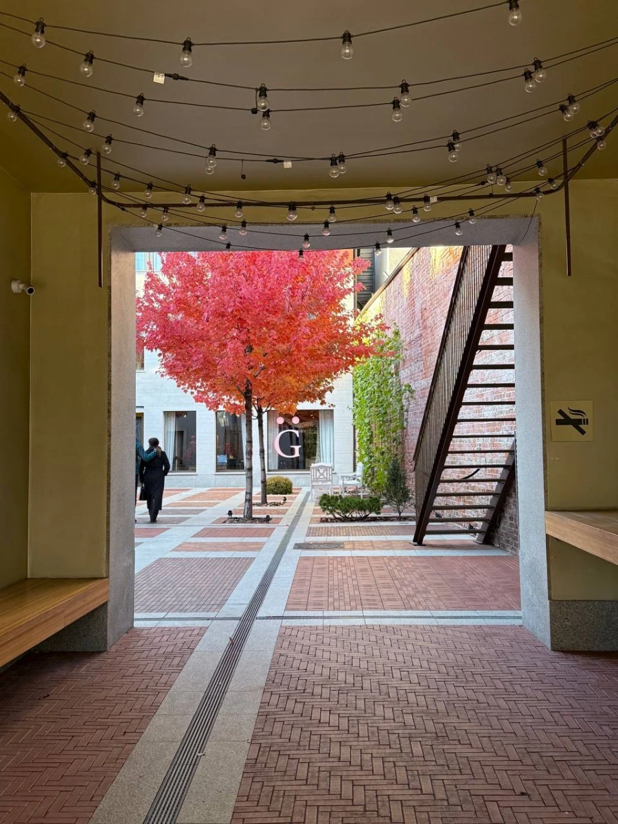 Двор ресторана Share