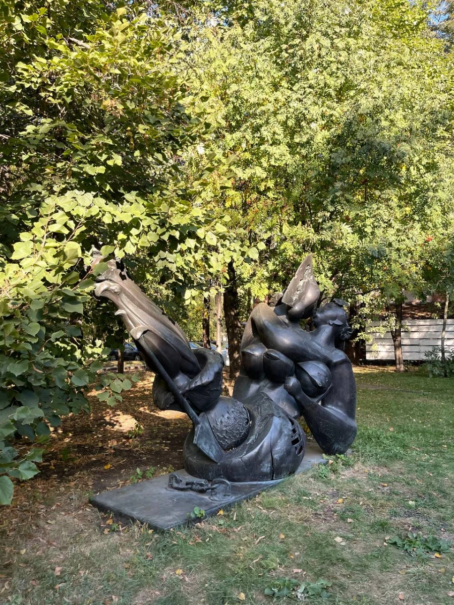 Двор арт-кафе Рукав