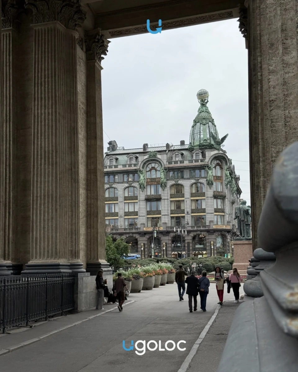 Колонны Казанского собора