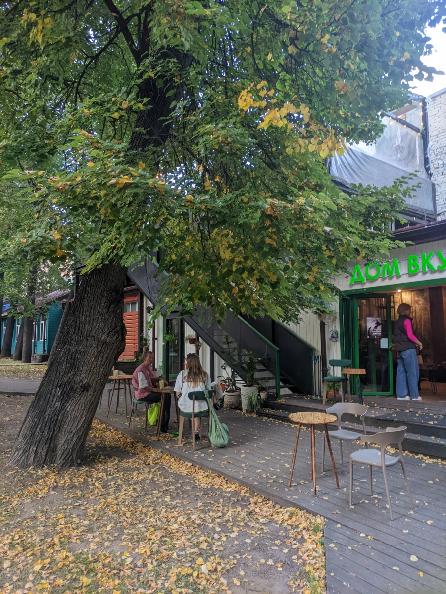 Веранда кафе "Дом Вкуса"