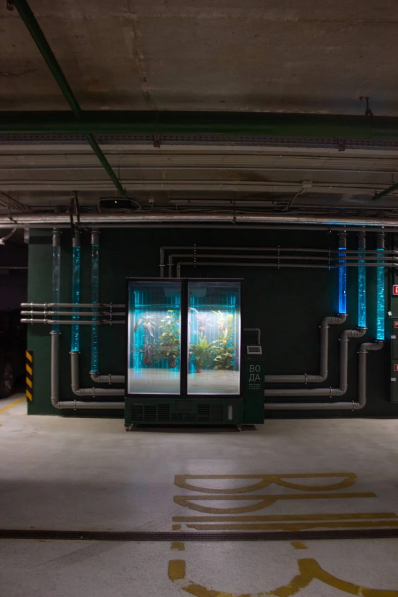 Инсталляция Water линия