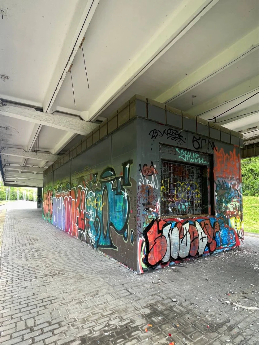 Заброшенная станция Покровское-Стрешнево