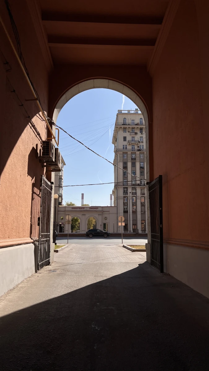 Терракотовая арка