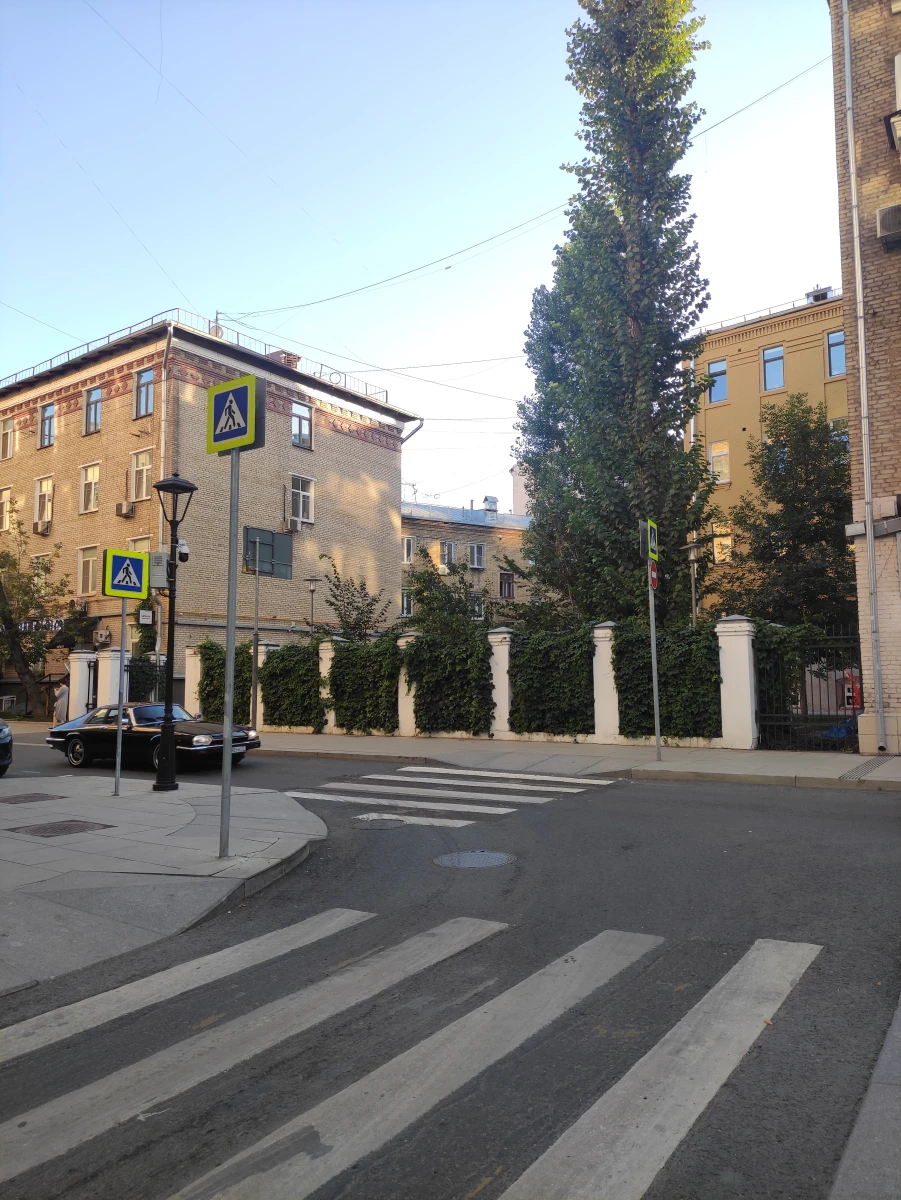 Белый заборчик с плющом