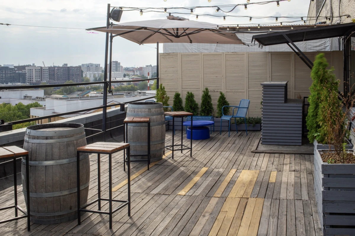 Воркшоп лофт 2 (терраса на крыше здания)