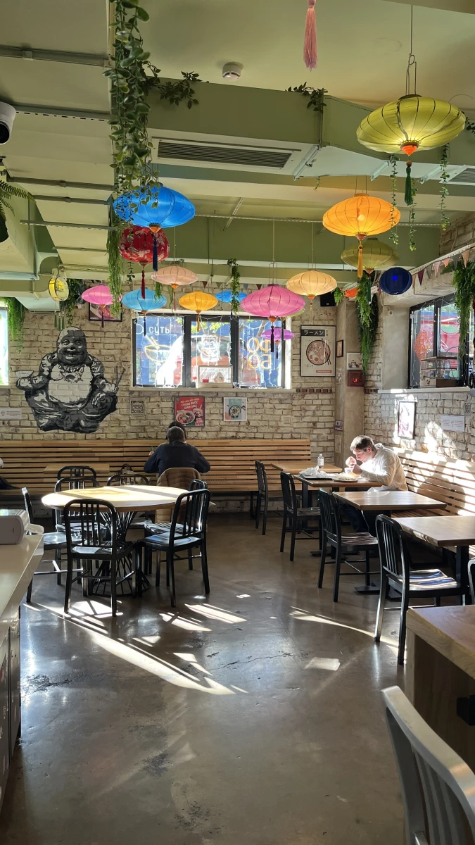 Кафе Ma Mi, вьетнамская кухня