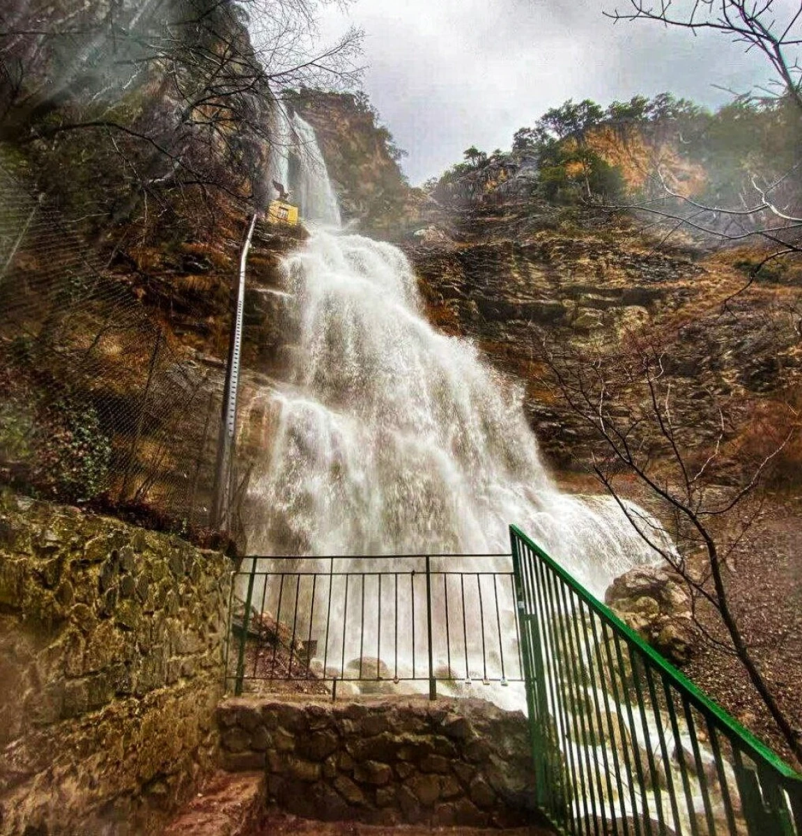 Учан-Су Водопад в Крыму