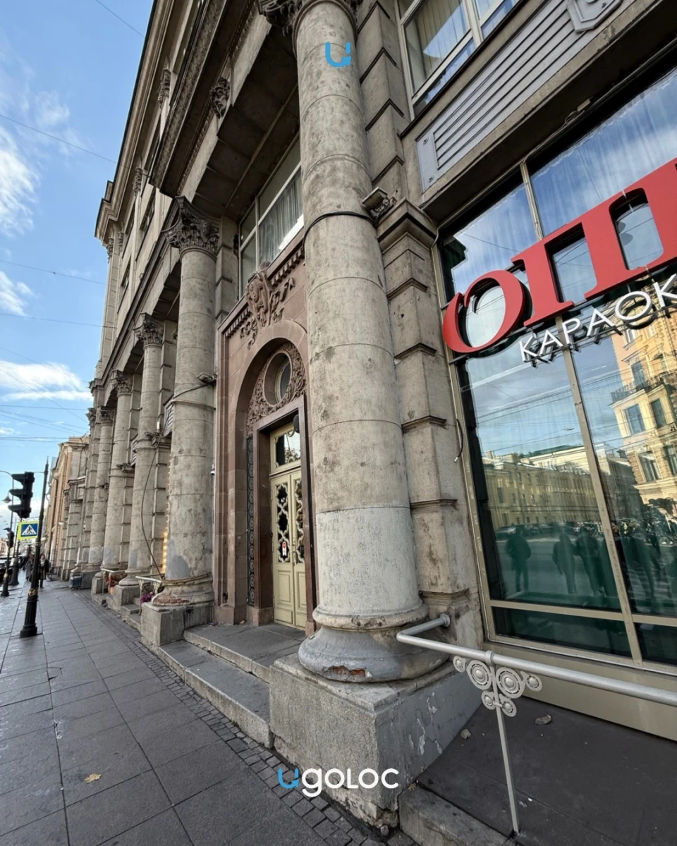 Красивая дверь на Литейном