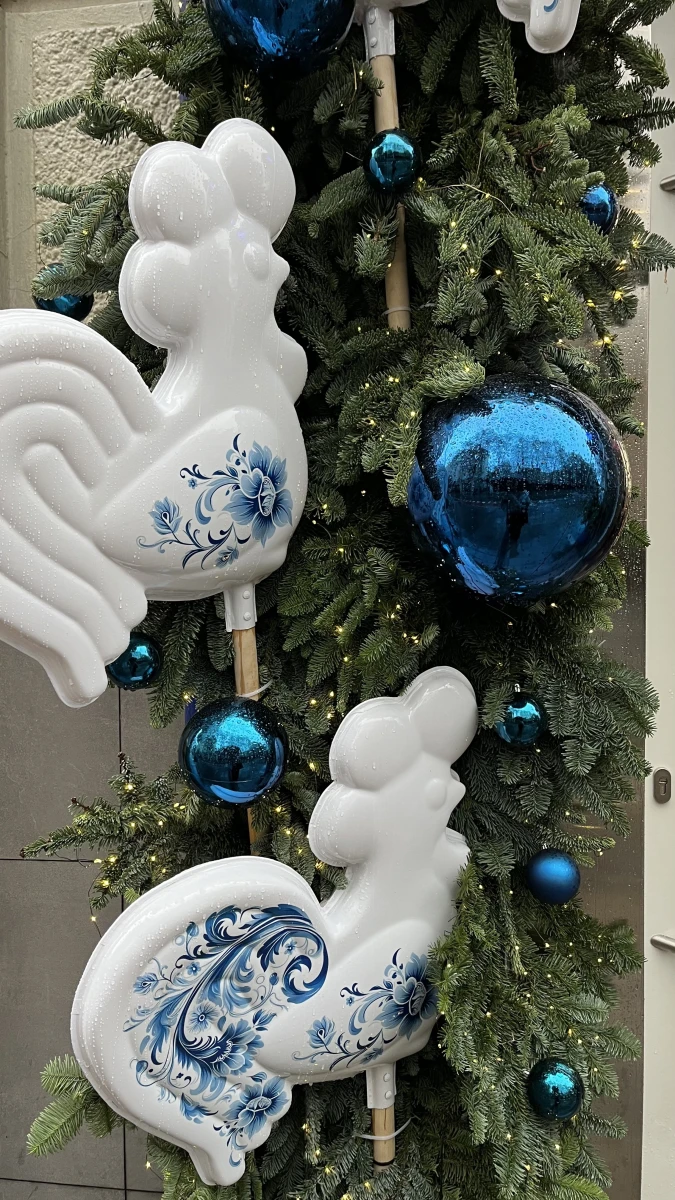 Новогодний декор Mátes Coffee