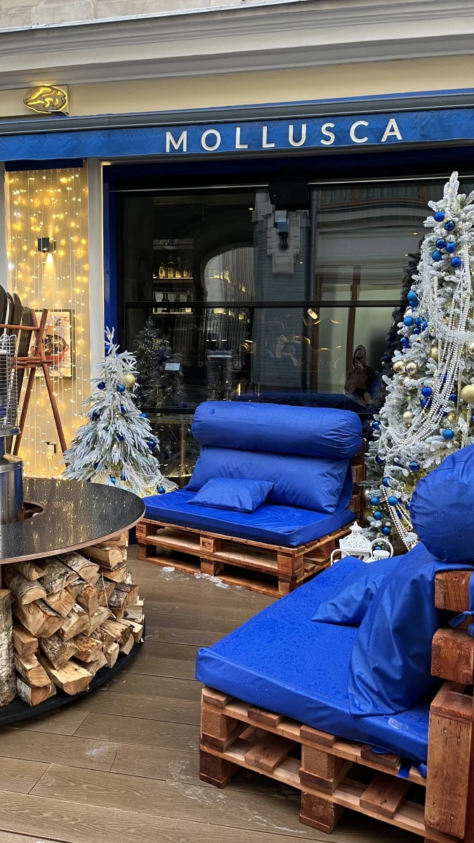 Терраса ресторана Mollusca