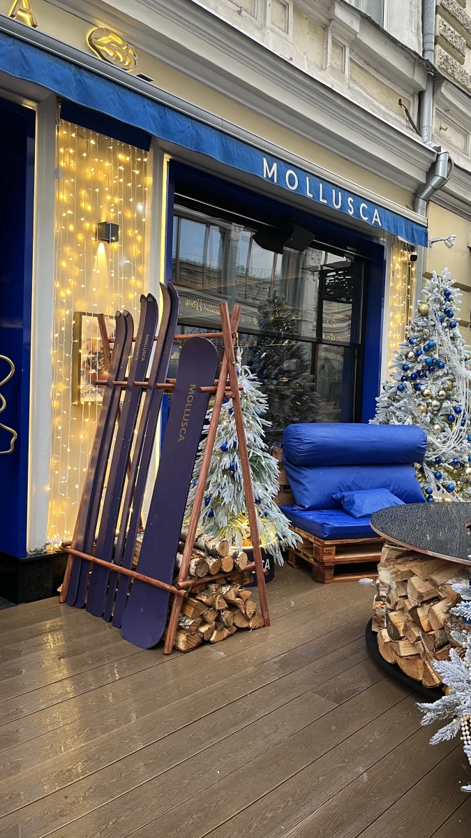 Терраса ресторана Mollusca