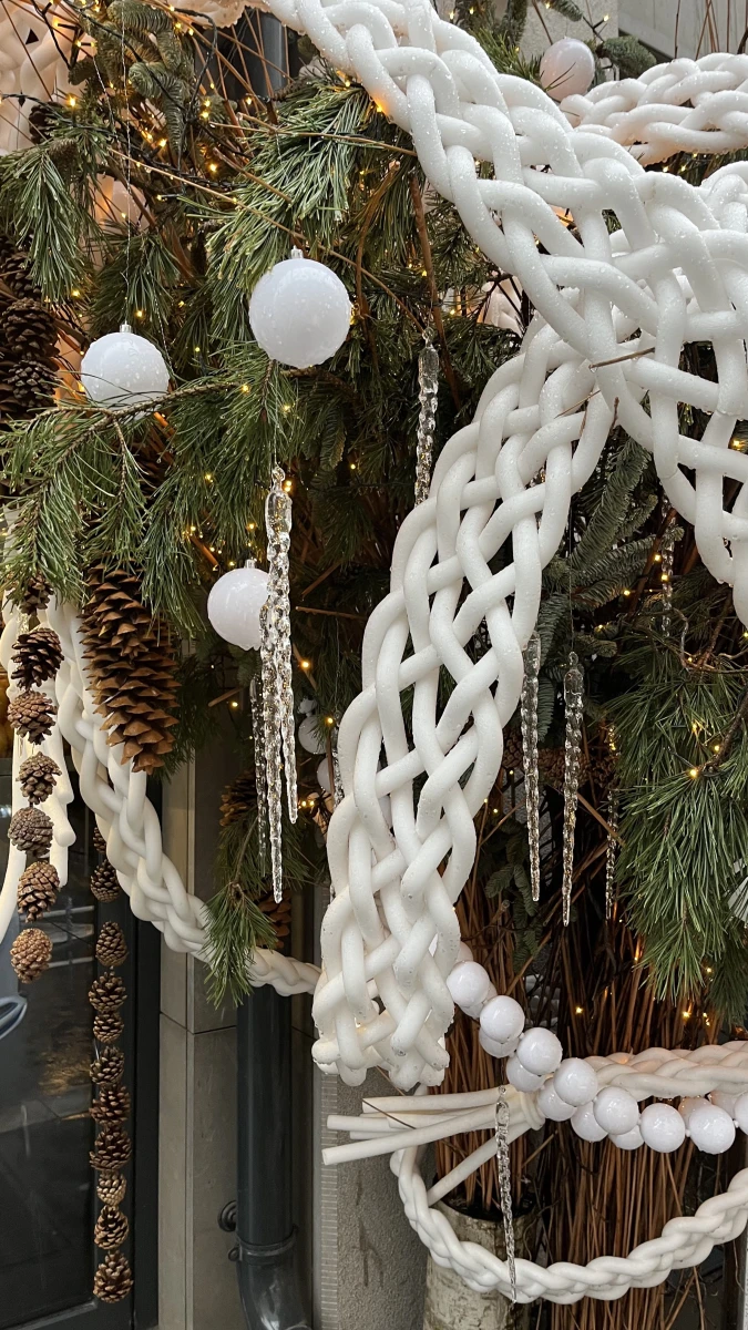 Новогодний декор Кофемания