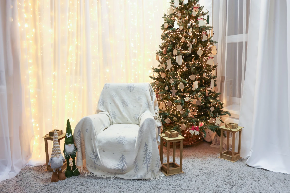 Локация с камином