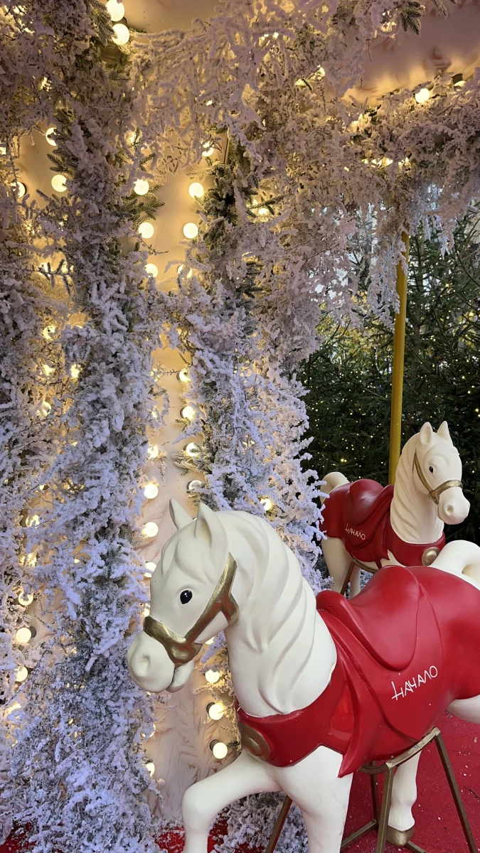 Новогодняя зона ресторана Butler