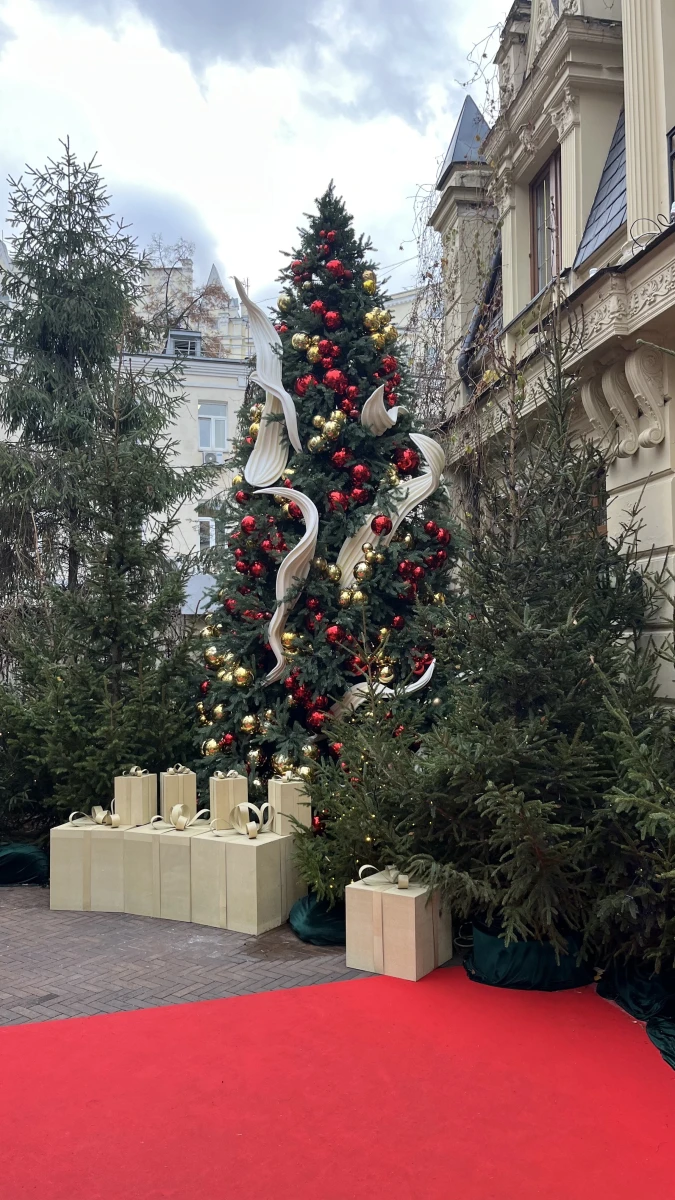 Новогодняя зона ресторана Butler