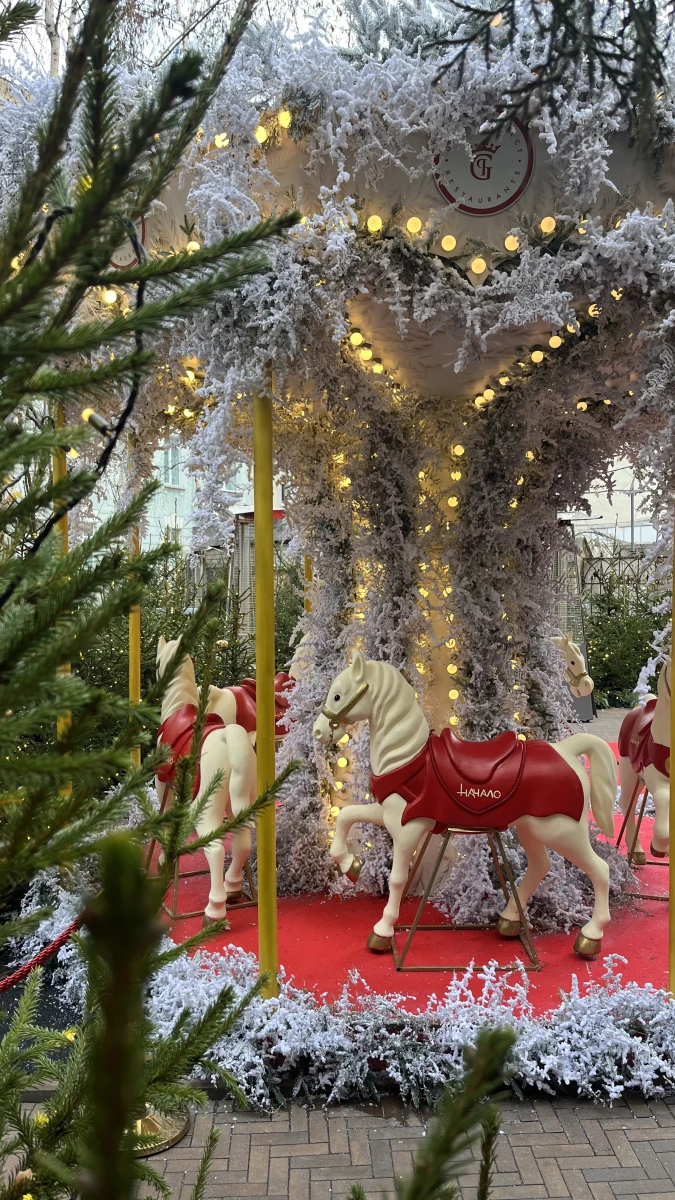 Новогодняя зона ресторана Butler