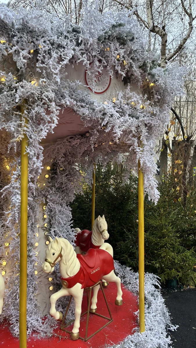 Новогодняя зона ресторана Butler