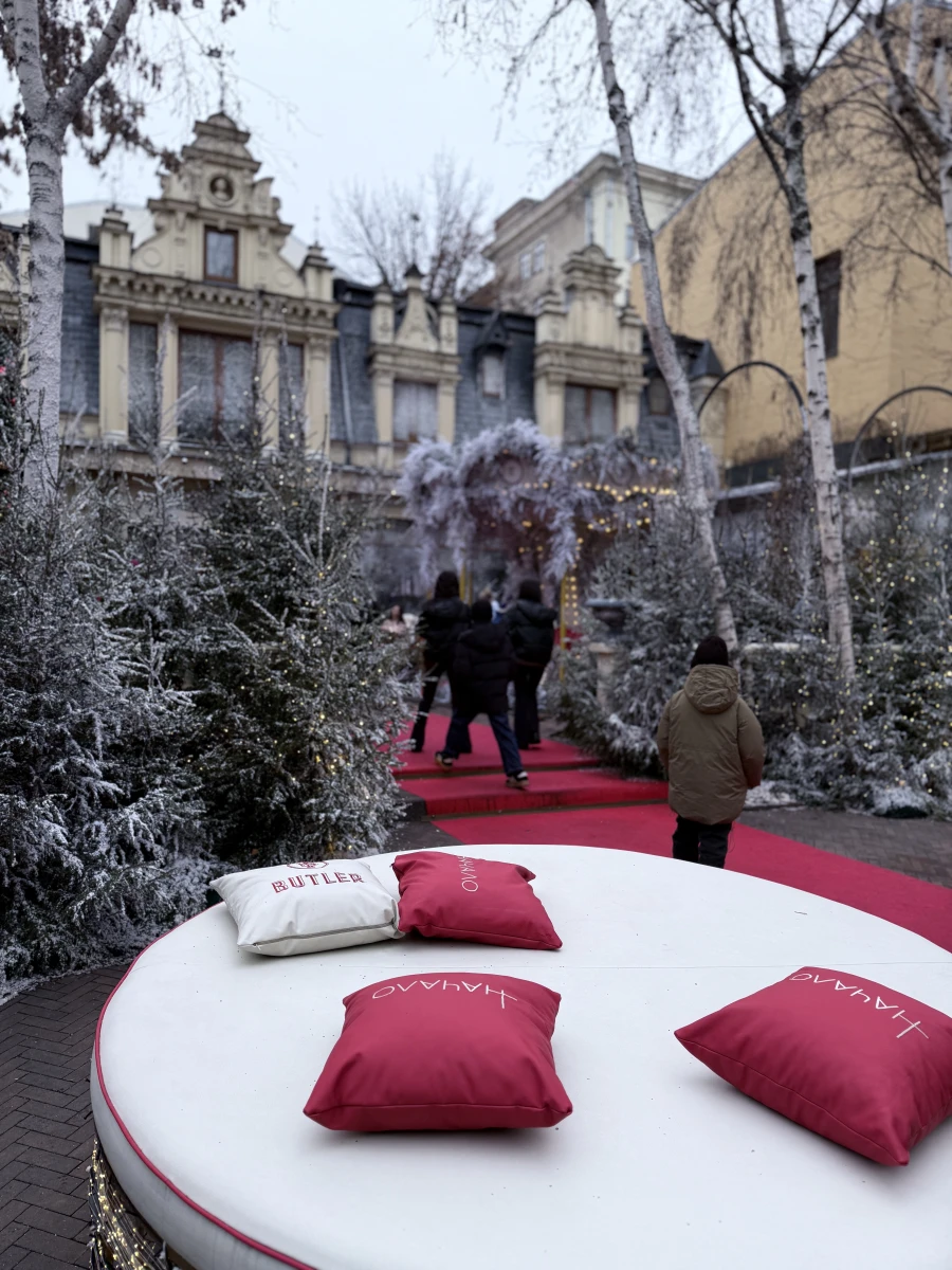 Новогодний дворик Butler