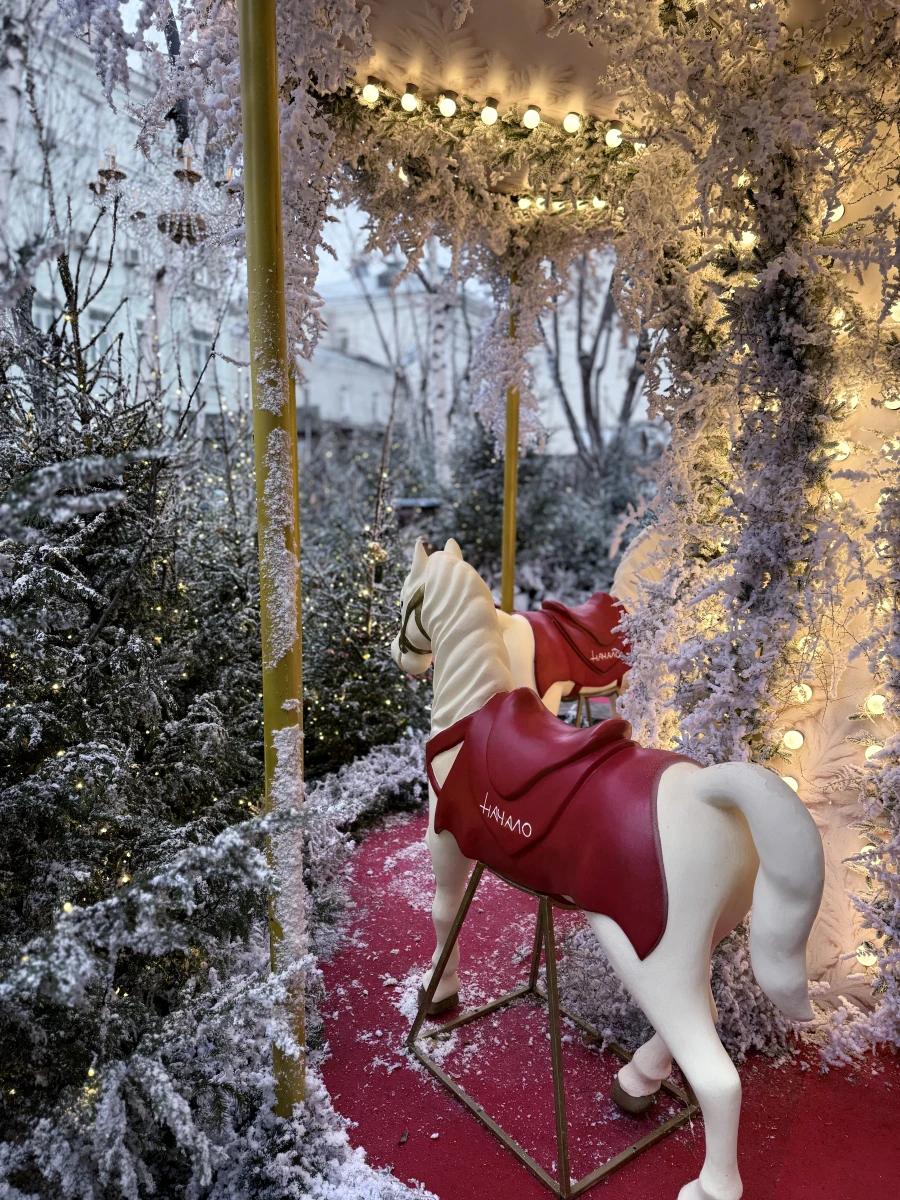 Новогодний дворик Butler